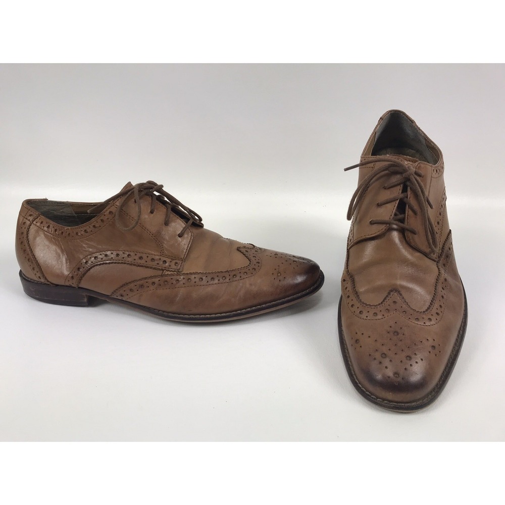 Florsheim Montinaro Wingtip Oxford Leather Shoes 11737 Mens US Size 11 D